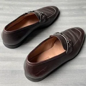 Salvatore Ferragamo Benford Leather Loafers - Pebble Calf- US Size 9.5 E Salvatore Ferragamo | Shoes | Salvatore Ferragamo Benford  main image 3